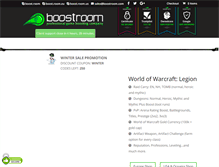 Tablet Screenshot of boostroom.com
